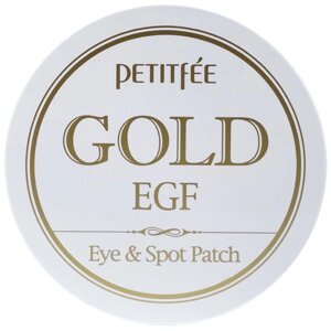 PETITFEE Патчи для глаз Gold & EGF Eye & Spot