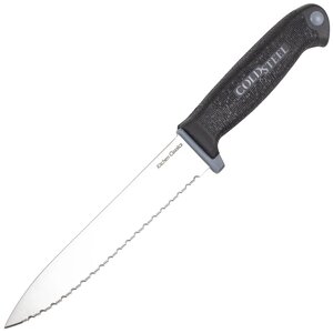 Кухонный нож Cold Steel Utility Knife, сталь 1.4116, рукоять кратон, black