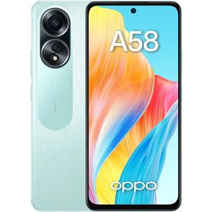 Мобильный телефон OPPO A58 6/128 светло-зеленый EAC