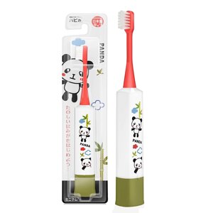 HAPICA Детская электрическая звуковая зубная щётка DBK-5RWG Panda 3-10 лет