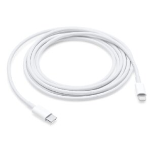Кабель Apple USB Type-C - Lightning, 2m, белый (MQGH2ZM/A) (EAC)