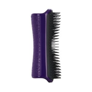 TANGLE TEEZER Расческа для вычесывания шерсти Pet Teezer De-shedding & Dog Grooming Brush Purple & Grey