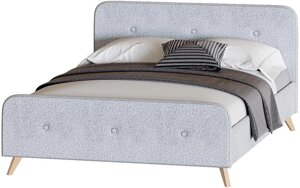Сиерра 1400 кровать Аура серый вариант 4