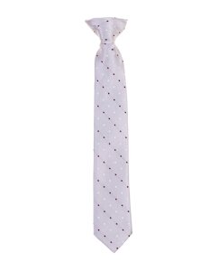 Серый галстук на клипсе Gulliver (122-140)