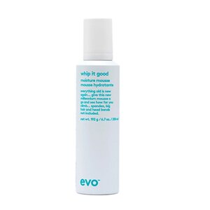 EVO [взбитый] мусс для увлажнения и легкой фиксации волос whip it good moisture mousse