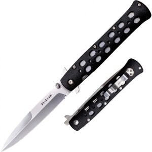 Нож складной Cold Steel Ti-Lite 4", сталь AUS-8A, рукоять zytel, black