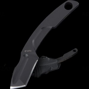 Нож с фиксированным клинком Extrema Ratio N. K. 2 Black, сталь Bhler N690, цельнометаллический