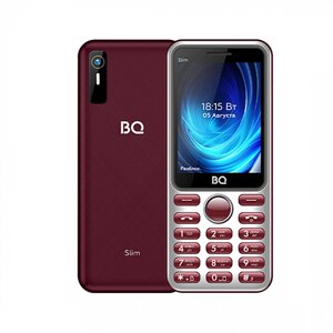 Сотовый телефон BQ 2833 Slim Red