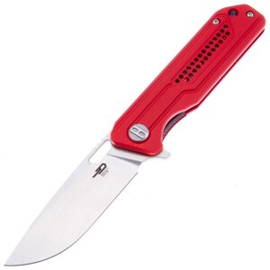Складной нож Bestech Circuit 82 мм, сталь K110, рукоять G10, красный