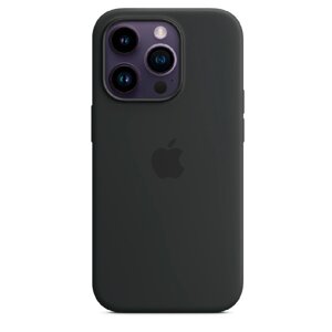 Чехол Apple iPhone 14 Pro Silicone Case with MagSafe - Midnight/Темноя ночь (EAC)