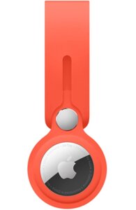 Брелок-подвеска Apple AirTag, полиуретан, солнечный апельсин (MK0X3)