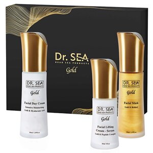 DR. SEA Подарочный набор GOLD «ЛИФТИНГ И ВОССТАНОВЛЕНИЕ КОЖИ»