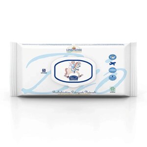 HELAN Детские органические влажные салфетки с календулой и ромашкой Linea Bimbi 60.0
