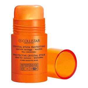COLLISTAR Солнцезащитный стик SPF 50 для локальной защиты Protective Crystal Stick