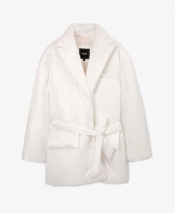 Пиджак оверсайз утепленный молочного цвета GLVR (XL)