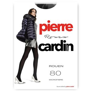 PIERRE CARDIN Колготки женские 80 ден микрофибра Rouen nero maxi