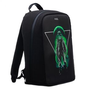 Pixel bag рюкзак с LED-дисплеем PIXEL MAX - BLACK MOON (чёрный)