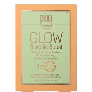 PIXI Тканевая маска для лица с гликолевой кислотой Glow 69.0