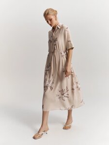 Платье миди из вискозы (42)