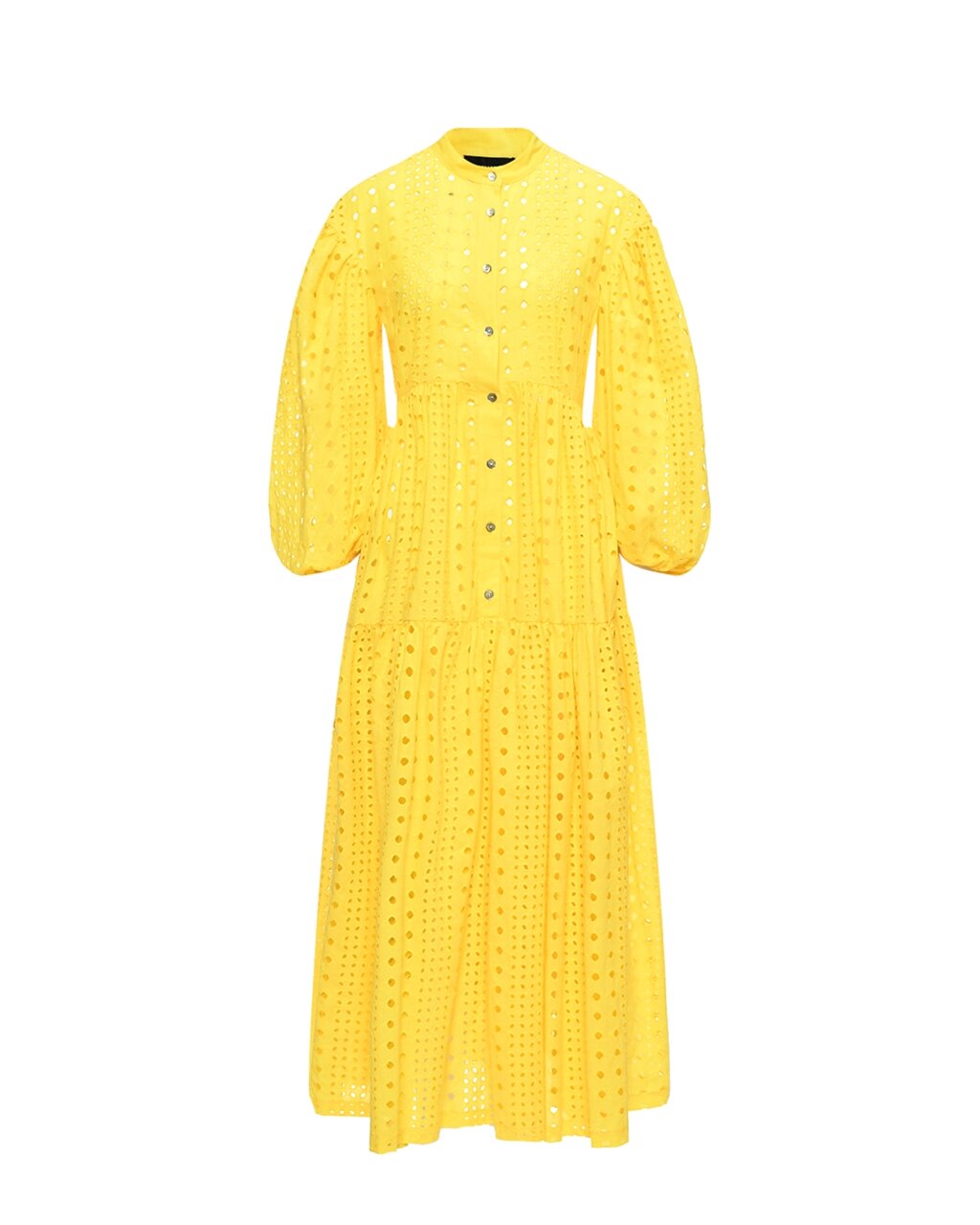 Платье-рубашка макси, желтое SHADE от компании Admi - фото 1