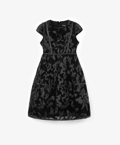 Платье с пышной юбкой черное Gulliver (110)