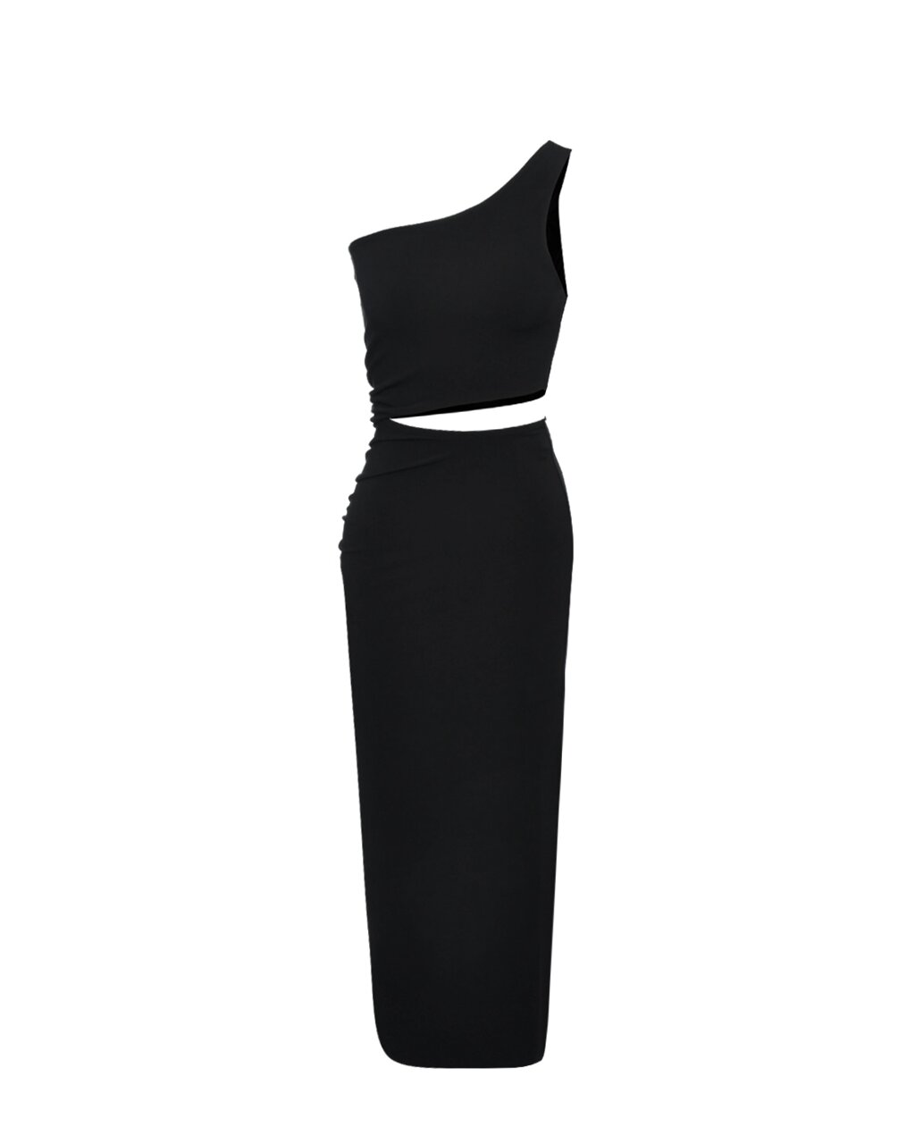 Платье ZENDAYA с вырезом на талии, черное Pietro Brunelli от компании Admi - фото 1
