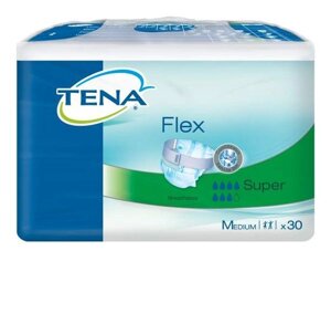 Подгузники для взрослых Flex Super Tena/Тена 30шт р. M