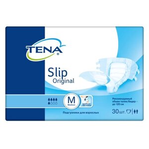 Подгузники для взрослых Original Slip Tena/Тена 30шт р. М