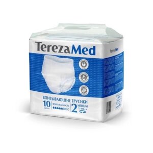 Подгузники-трусики для взрослых впитывающие на липучках TerezaMed 10шт р. M (2)