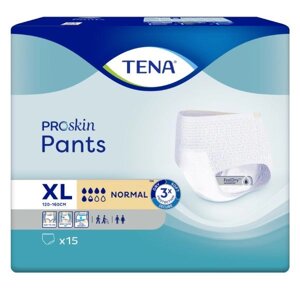 Подгузники-трусы Tena (Тена) Пантс Pants Normal р. XL 15 шт.