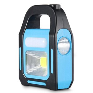 Портативный солнечный фонарь COB LED Рабочая лампа Аварийный прожектор USB-зарядка Ручной фонарь Прожектор для походов н