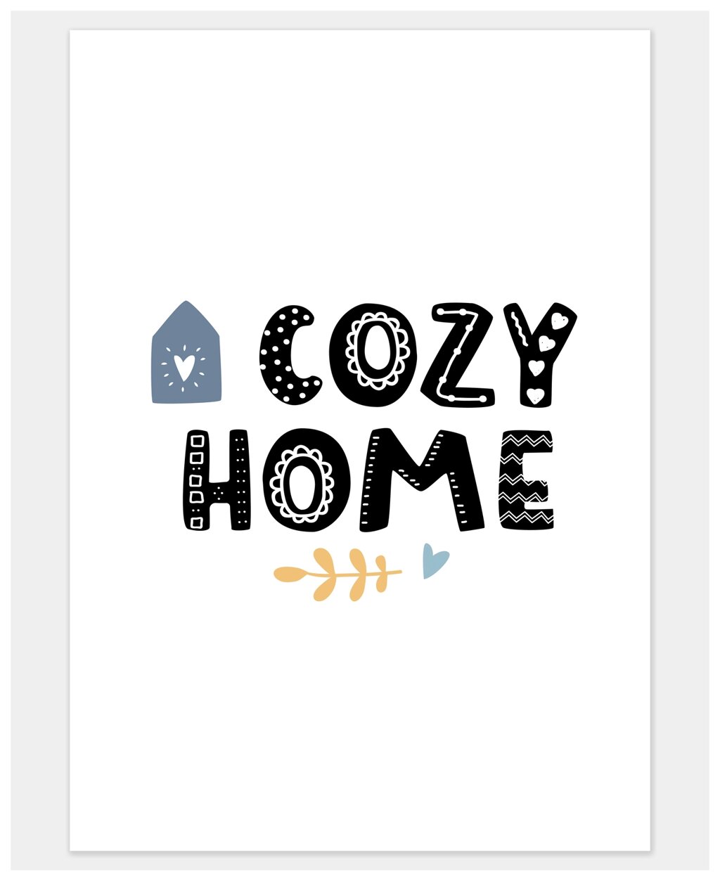 Постер «Cozy Home» от компании Admi - фото 1