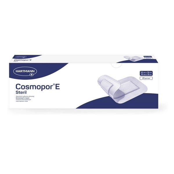 Повязка стерильная пластырного типа Cosmopor E/Космопор Е 35х10см 25шт (901037) от компании Admi - фото 1
