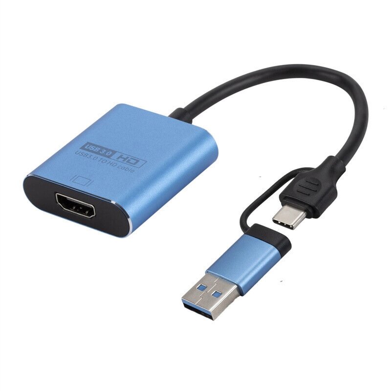 Преобразователь Type-C в HDMI Удлинитель USB-C в HDMI Основная линия преобразования для внешней видеокарты Мобильный тел от компании Admi - фото 1