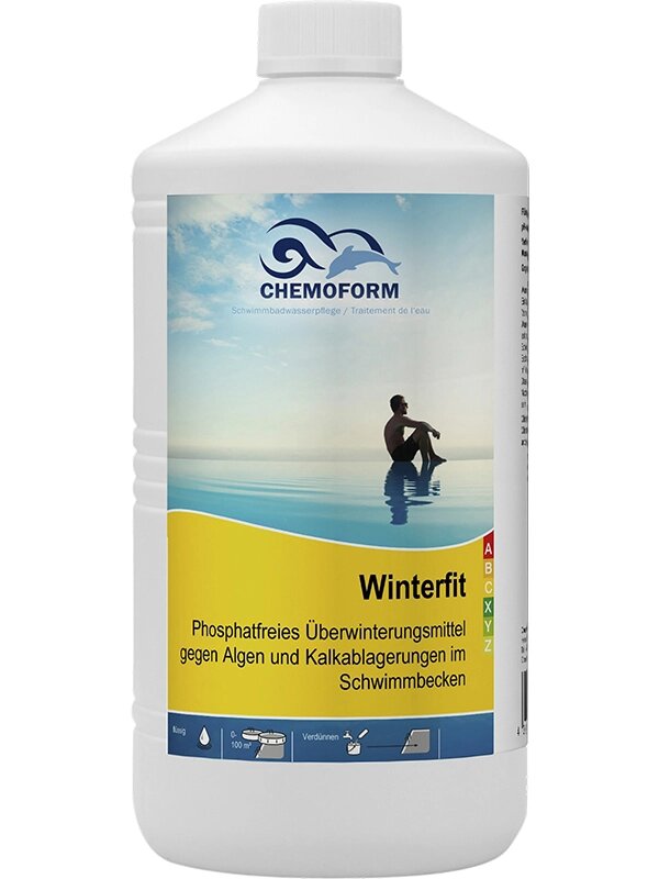 Препарат для зимней консервации уличных бассейнов Chemoform Винтерфит 1L 0702001 от компании Admi - фото 1