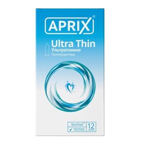 Презервативы ультратонкие Ultra thin Aprix/Априкс 12шт