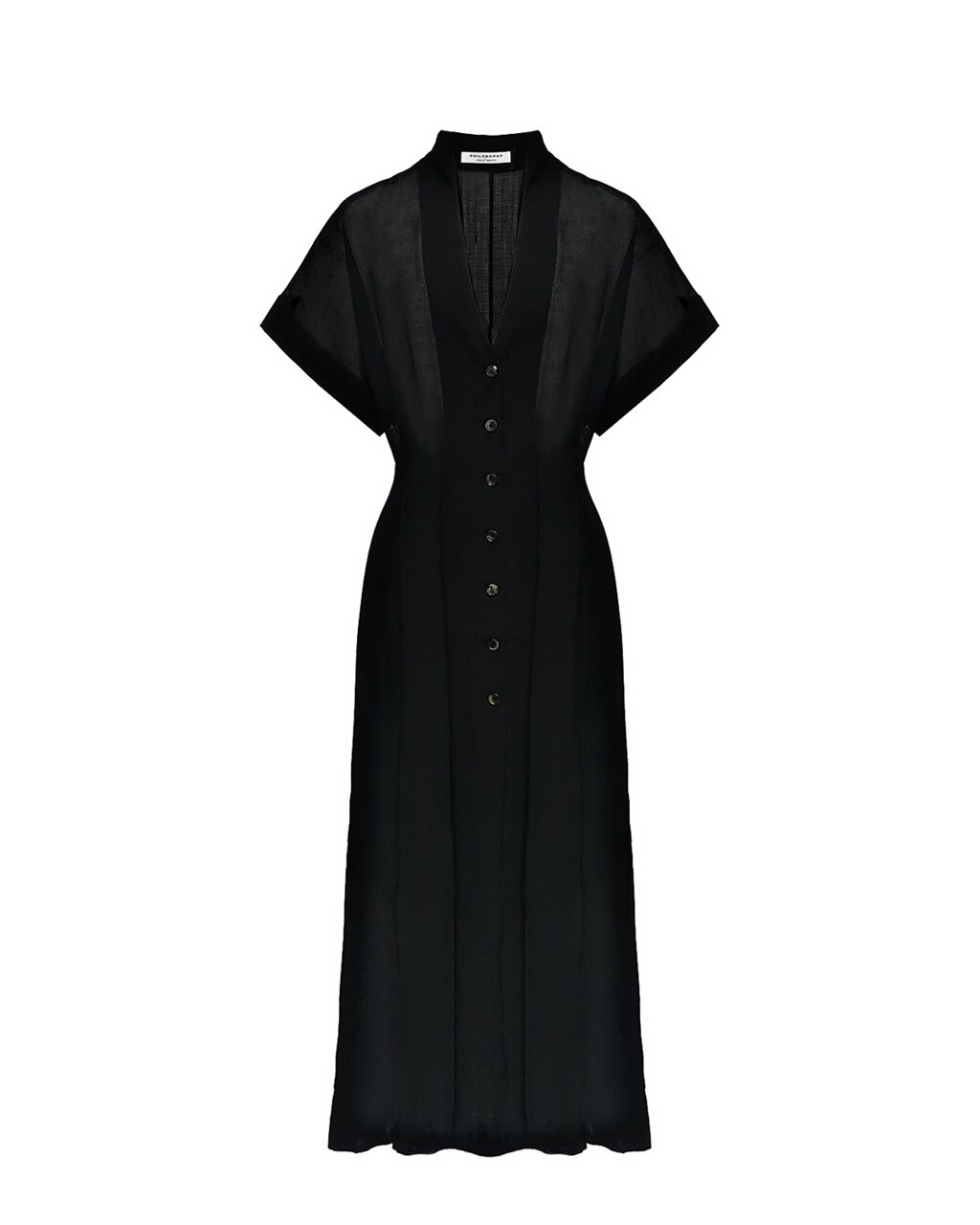 Приталенное платье, черное Philosophy Di Lorenzo Serafini от компании Admi - фото 1