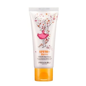PRIVIA Солнцезащитный крем V-Face Sun Cream SPF50+ PA 60