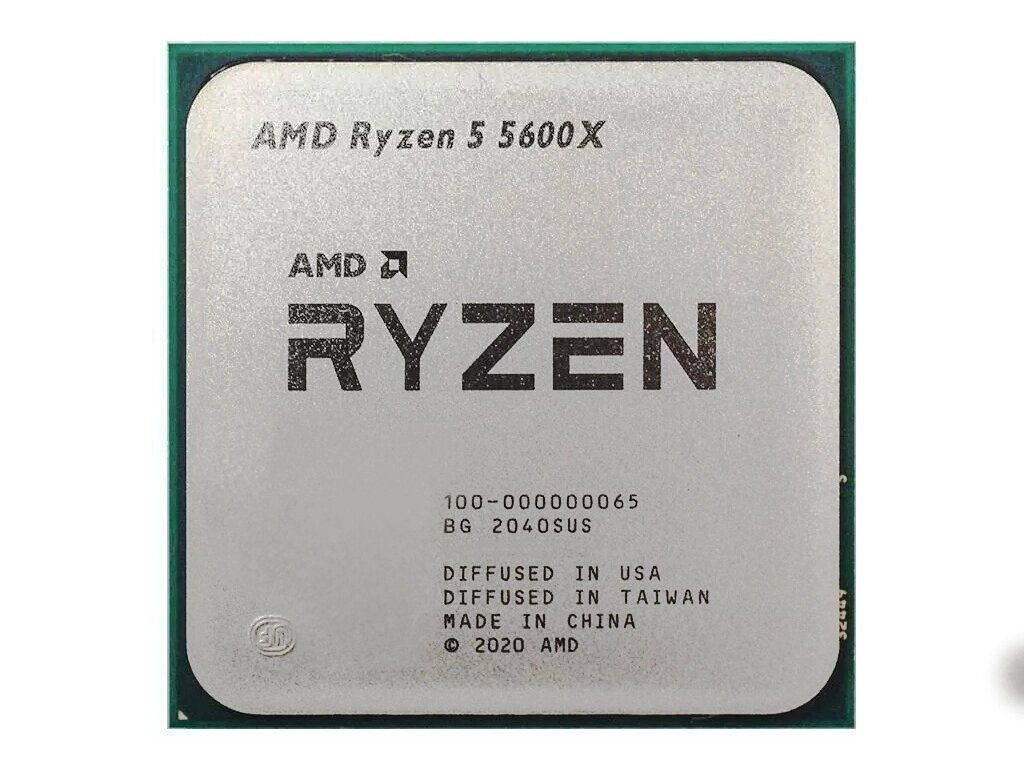 Процессор AMD Ryzen 5 5600X (3700MHz/AM4/L2+L3 32768Kb) 100-000000065 OEM от компании Admi - фото 1