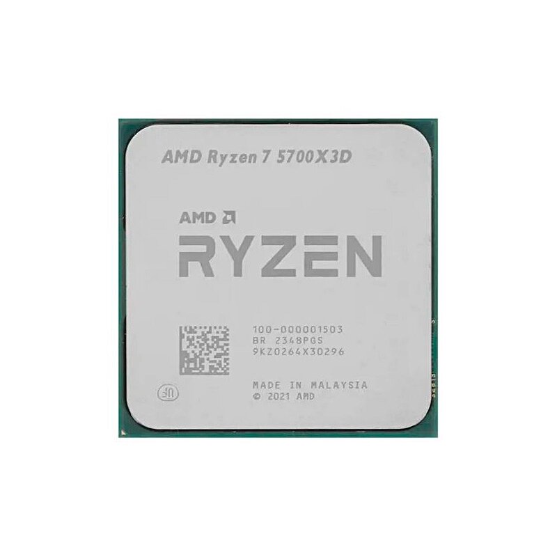 Процессор AMD Ryzen 7 5700X3D (3400MHz/AM4/L3 98304Kb) 100-100001503 OEM от компании Admi - фото 1