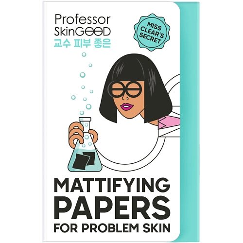 PROFESSOR SKINGOOD Матирующие салфетки для проблемной кожи от компании Admi - фото 1