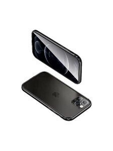 Прорезиненный бампер Usams Fellwell для iPhone 12 mini черный