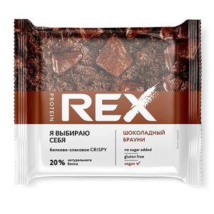 PROTEIN REX Хлебцы протеино-злаковые "Шоколадный брауни"
