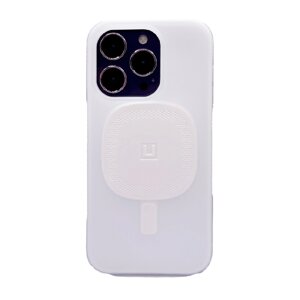 Противоударная пластиковая накладка UAG Lucent MagSafe для iPhone 14 Pro белая