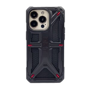 Противоударная пластиковая накладка UAG Monarch для iPhone 14 Pro кевлар черный