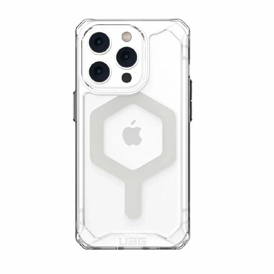 Противоударная пластиковая накладка UAG PLYO MageSafe для iPhone 14 Pro прозрачная от компании Admi - фото 1