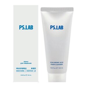 PS. LAB Пенка для умывания увлажняющая с гиалуроновой кислотой Hyaluronic Acid Foam Cleanser