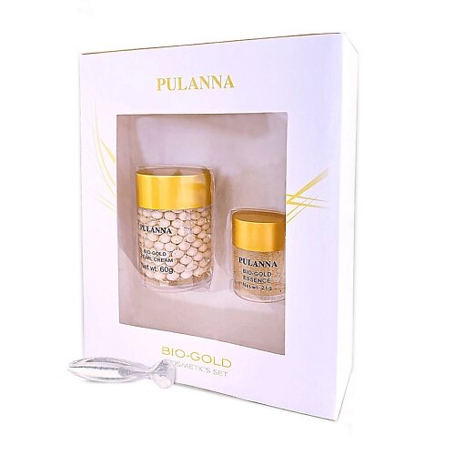 PULANNA Подарочный набор для лица c Био-Золотом - Bio-gold Cosmetics Set от компании Admi - фото 1