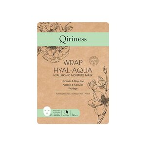 Qiriness маска для лица гиалуроновая увлажняющая ritual SPA-AT-HOME exfoliators AND MASKS