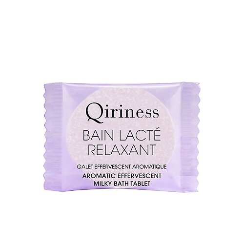 QIRINESS Таблетки для ванны ароматические с увлажняющим и успокаивающим кожу эффектом, анти-стресс QOCOON BODY от компании Admi - фото 1